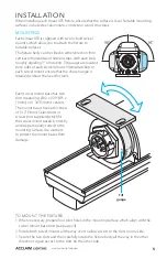 Предварительный просмотр 7 страницы Acclaim Lighting Linear XTR User Manual