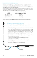 Предварительный просмотр 12 страницы Acclaim Lighting Linear XTR User Manual