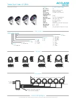 Preview for 2 page of Acclaim Lighting RDA Information Sheet