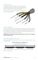 Предварительный просмотр 7 страницы Acclaim Lighting Spectrum AL Cove DMX User Manual