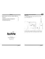 Предварительный просмотр 2 страницы Acclima ACC-RAD-005 Installation Manual