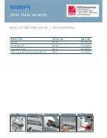 Preview for 2 page of ACCO Brands EBA 436 M Specification