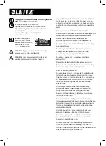 Preview for 48 page of ACCO Brands LEITZ IQ Protect Instructions For Use Manual