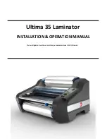 ACCO Brands Ultima 35 Installation & Operation Manual preview