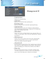 Preview for 25 page of ACCO Brands X17E DLP User Manual