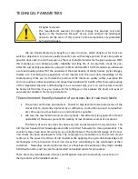 Preview for 5 page of Accont SAHARA Type I. Operation Manual And Warranty