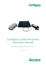 Accora Configura CushionAir Instruction Manual preview