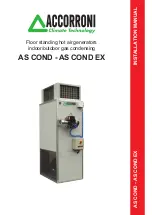 Accorroni AS COND Installation Manual preview