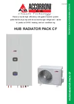 Accorroni HUB RADIATOR PACK CF Series Technical Information preview