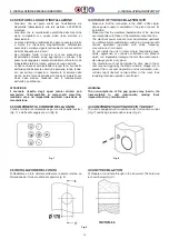 Предварительный просмотр 14 страницы Accorroni VMC PUNTUALE 65 Manual