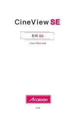 Accsoon CineView SE User Manual preview