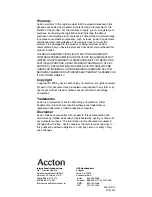 Preview for 14 page of Accton Technology Cheetah EN1207D-TX Quick Installation Manual