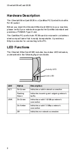 Preview for 4 page of Accton Technology Cheetah EtherCard-2320 Quick Installation Manual