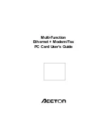 Preview for 1 page of Accton Technology EN2218-1 User Manual