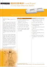 Preview for 1 page of Accton Technology ES3005 Specification Sheet