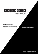 Accton Technology ES4626 Management Manual preview