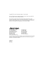 Preview for 3 page of Accton Technology Fast EtherHub-8s Installation Manual