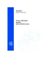 Accton Technology WN3501C Quick Installation Manual предпросмотр