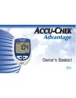 Preview for 1 page of Accu-Chek ADVANTAGE Owner'S Booklet