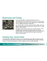 Preview for 35 page of Accu-Chek ADVANTAGE Owner'S Booklet