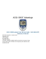 Preview for 52 page of Accu-Chek ADVANTAGE Owner'S Booklet
