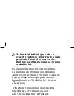 Preview for 42 page of Accu-Chek ADVANTAGE User Manual