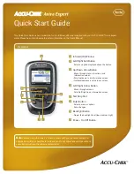 Accu-Chek Aviva Expert Quick Start Manual предпросмотр