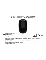 Preview for 104 page of Accu-Chek Aviva Nano Reference Manual