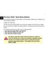 Preview for 3 page of Accu-Chek Aviva Nano User Manual