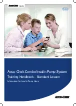 Preview for 1 page of Accu-Chek Combo Training Handbook