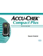 Preview for 1 page of Accu-Chek Compact Plus Owner'S Booklet