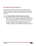 Предварительный просмотр 5 страницы Accu-Chek Compact Plus User Manual
