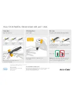 Предварительный просмотр 2 страницы Accu-Chek FastClix Instructions