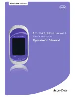 Accu-Chek Inform 2 Operator'S Manual preview