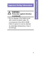 Preview for 5 page of Accu-Chek Inform II Quick Reference Manual
