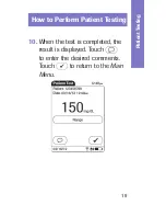 Preview for 19 page of Accu-Chek Inform II Quick Reference Manual