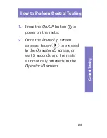 Preview for 23 page of Accu-Chek Inform II Quick Reference Manual