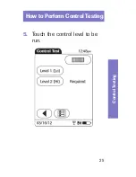 Preview for 25 page of Accu-Chek Inform II Quick Reference Manual