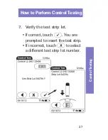 Предварительный просмотр 27 страницы Accu-Chek Inform II Quick Reference Manual