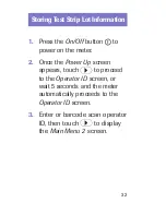 Preview for 32 page of Accu-Chek Inform II Quick Reference Manual