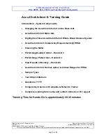 Accu-Chek Inform II Training Manual preview