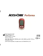 Preview for 68 page of Accu-Chek Performa Connect Operator'S Manual