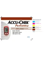 Accu-Chek Performa Connect Owner'S Booklet preview