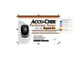 Accu-Chek Performa Nano Owner'S Booklet preview