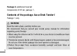 Preview for 6 page of Accu-Chek Tender Instructions For Use Manual