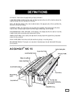 Preview for 6 page of Accu-Cut IVC 15 Operator'S Manual