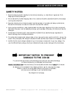 Preview for 3 page of Accu-Scope 3012-LED Manual