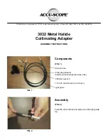 Accu-Scope 3032 Assembly Instructions preview