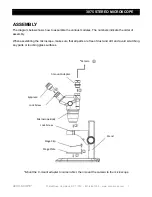 Предварительный просмотр 7 страницы Accu-Scope 3075  SERIES Manual