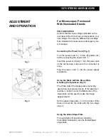 Предварительный просмотр 8 страницы Accu-Scope 3075  SERIES Manual